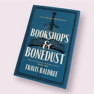 Bookshops & Bonedust by Travis Baldree - Blue Hardcover